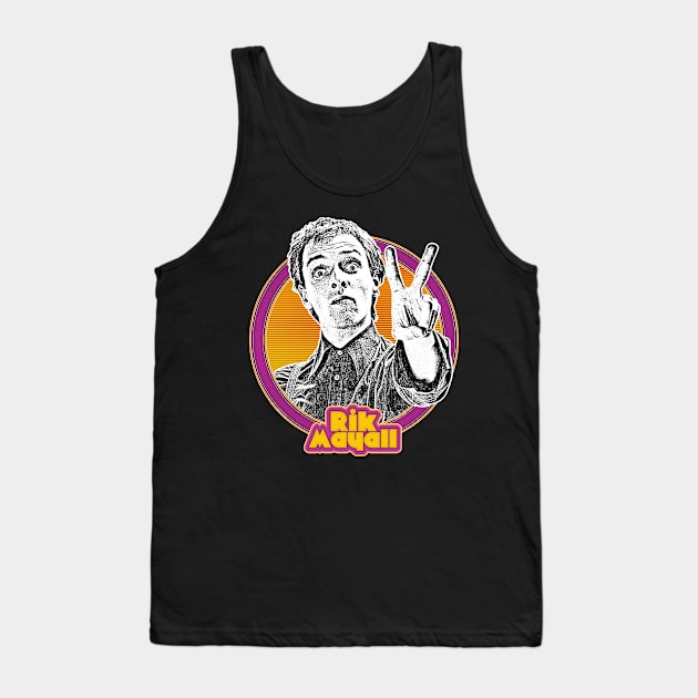 Rik Mayall // Retro Fan Design Tank Top by DankFutura